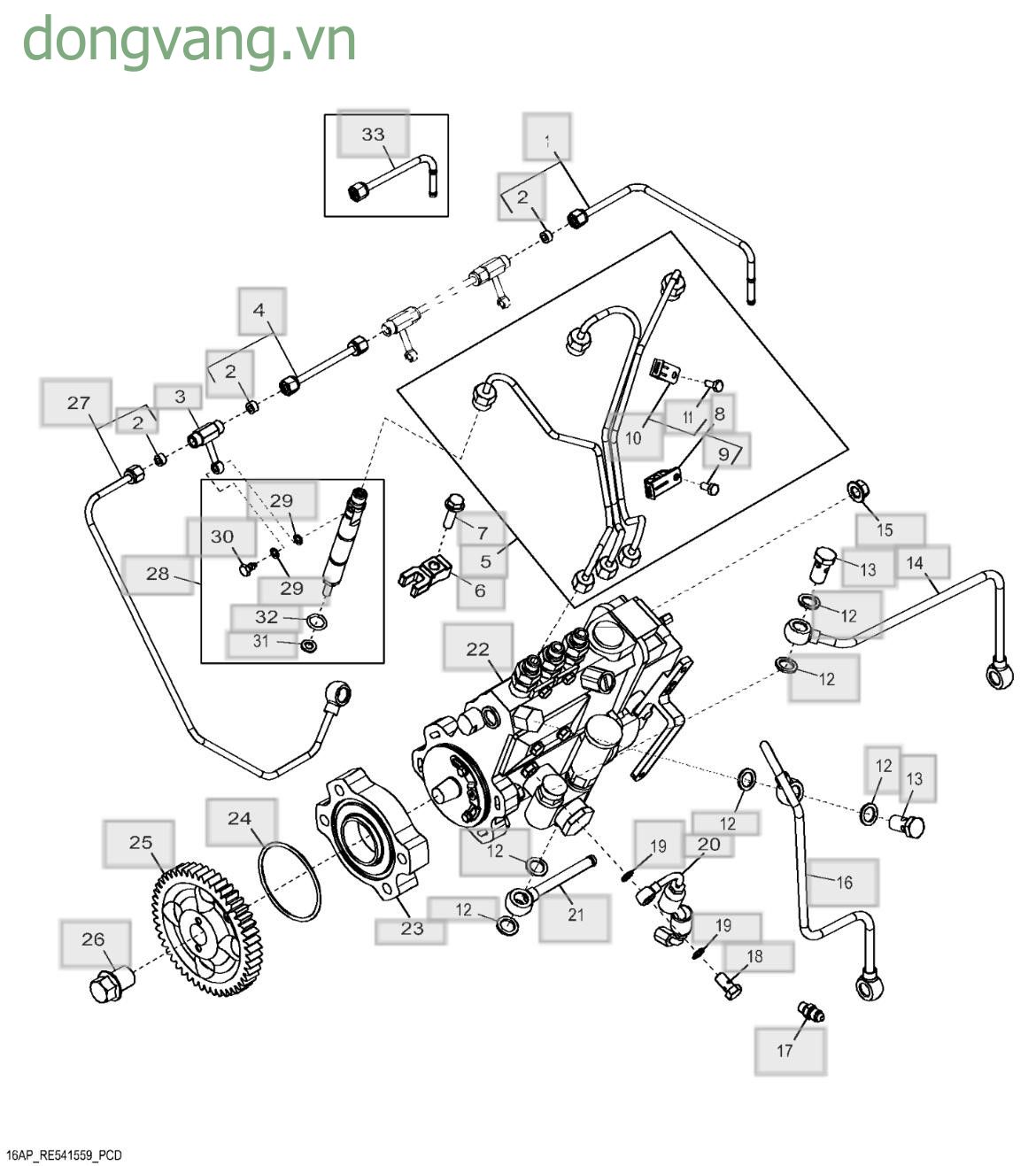 16AP Fuel Injection Pump - ST477218